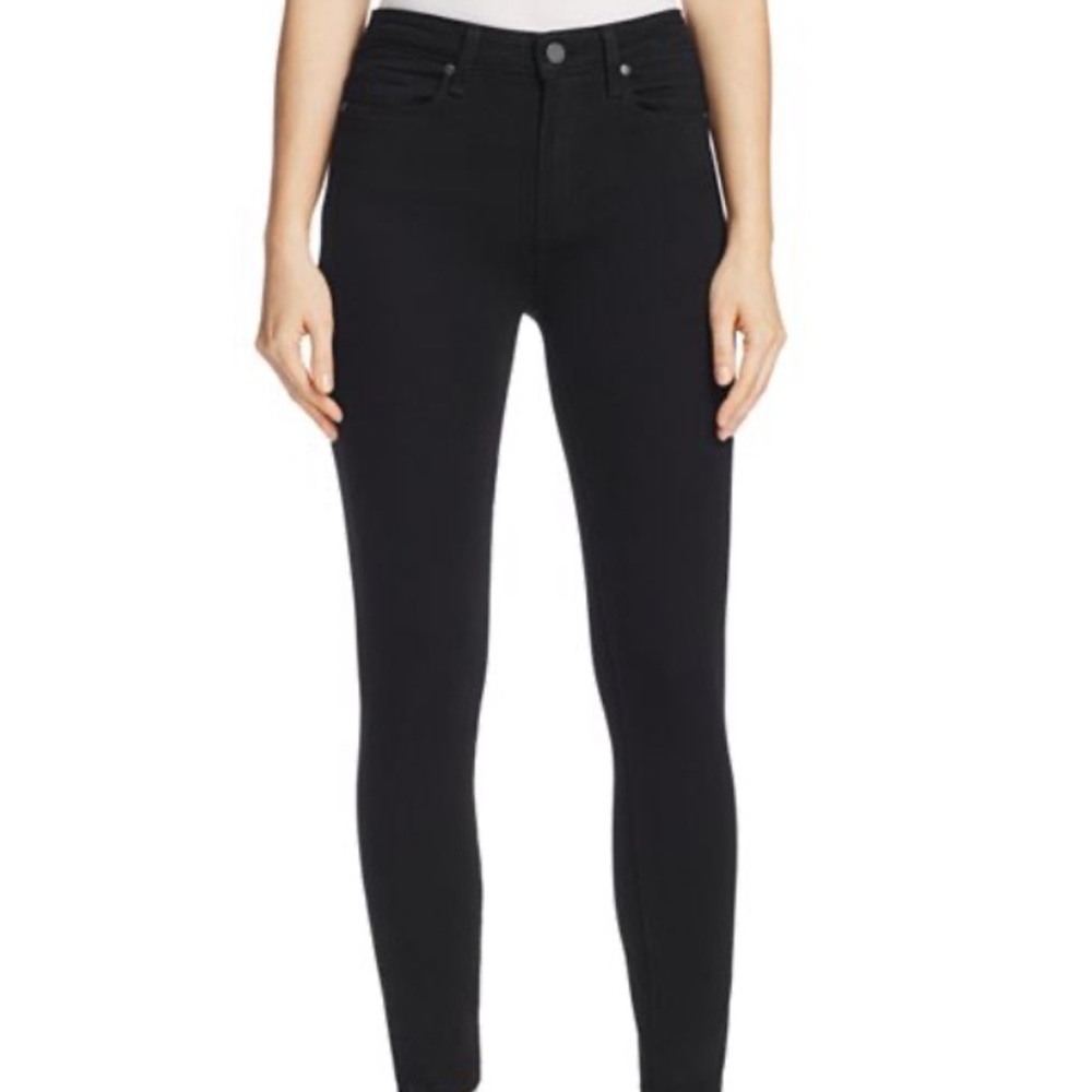Paige Hoxton High Rise Skinny with Frayed Raw Hem